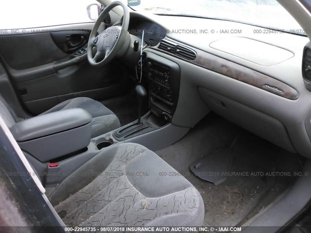 1G1NE52J72M588302 - 2002 CHEVROLET MALIBU LS მუქწითელი ფოტო 5