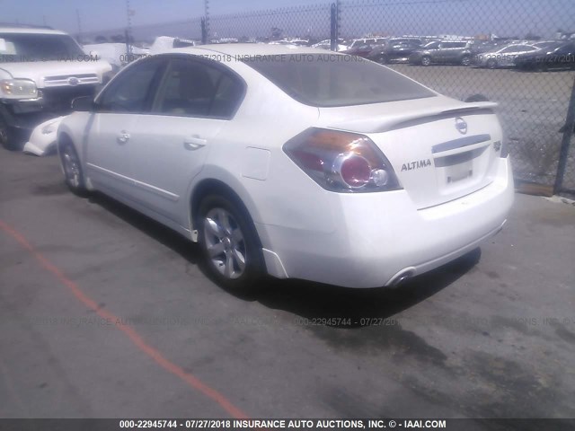 1N4BL21E47N442871 - 2007 NISSAN ALTIMA 3.5SE/3.5SL WHITE photo 3