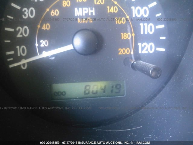 KL1TD66627B758749 - 2007 CHEVROLET AVEO LS ORANGE photo 7