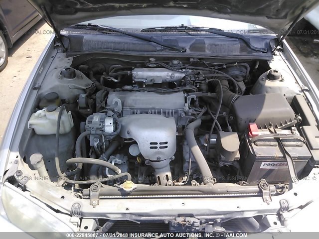 4T1BG22KXYU701093 - 2000 TOYOTA CAMRY CE/LE/XLE 银色 照片 10