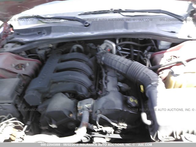 2C3KA43R98H189587 - 2008 CHRYSLER 300 LX PURPLE photo 10