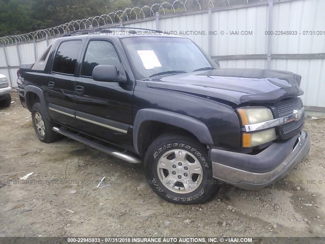 3GNEC12TX4G209264 - 2004 CHEVROLET AVALANCHE C1500 GRAY photo 1