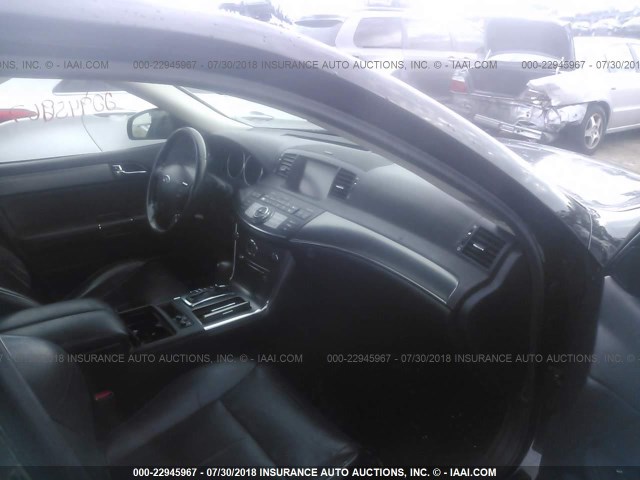 JNKAY01E06M109999 - 2006 INFINITI M35 SPORT BLACK photo 5