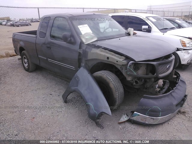 2FTRX17224CA73689 - 2004 FORD F-150 HERITAGE CLASSIC GRAY photo 1