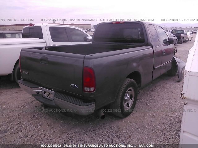 2FTRX17224CA73689 - 2004 FORD F-150 HERITAGE CLASSIC GRAY photo 4