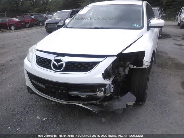 JM3TB3CA2C0337780 - 2012 MAZDA CX-9 WHITE photo 6