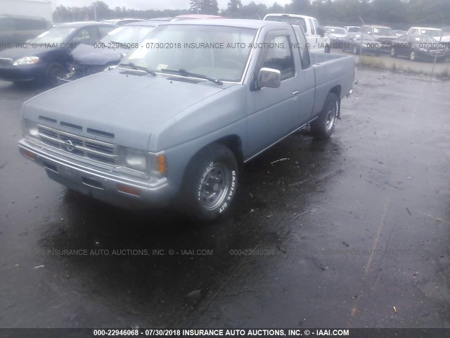 1N6HD16S8NC317131 - 1992 NISSAN TRUCK KING CAB SE BLUE photo 2