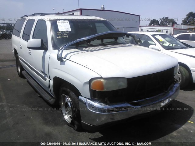 3GKFK16T01G225337 - 2001 GMC YUKON XL K1500 WHITE photo 1