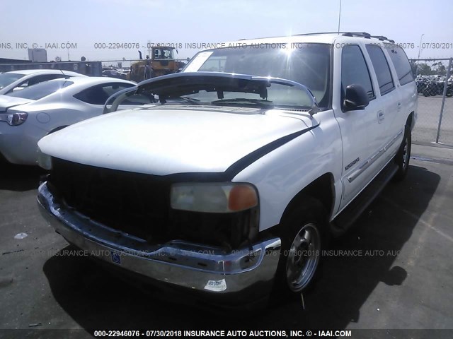 3GKFK16T01G225337 - 2001 GMC YUKON XL K1500 WHITE photo 2