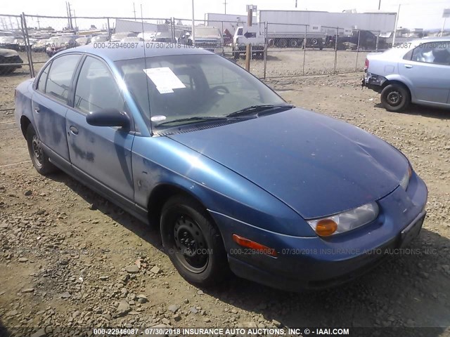 1G8ZF52821Z235125 - 2001 SATURN SL BLUE photo 1