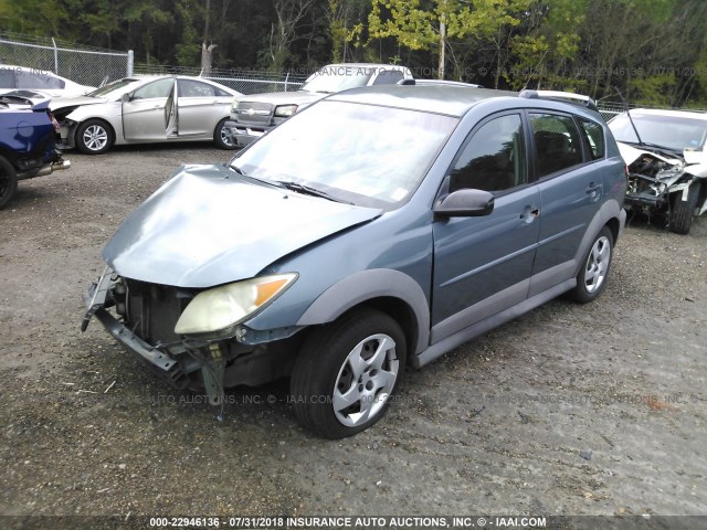 5Y2SL65856Z413246 - 2006 PONTIAC VIBE BLUE photo 2