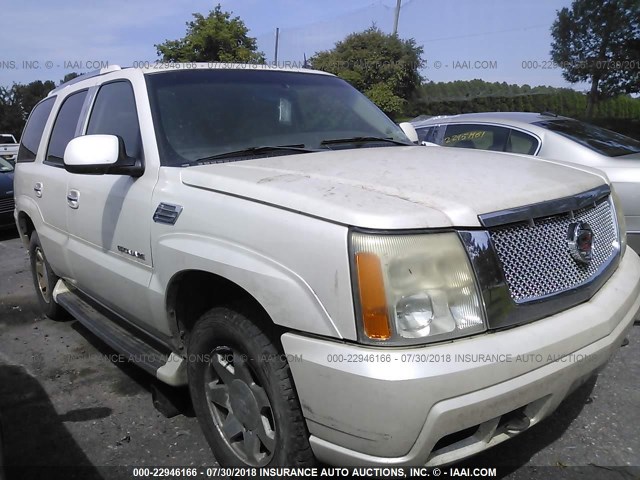 1GYEK63N13R224771 - 2003 CADILLAC ESCALADE LUXURY Weiß Foto 1