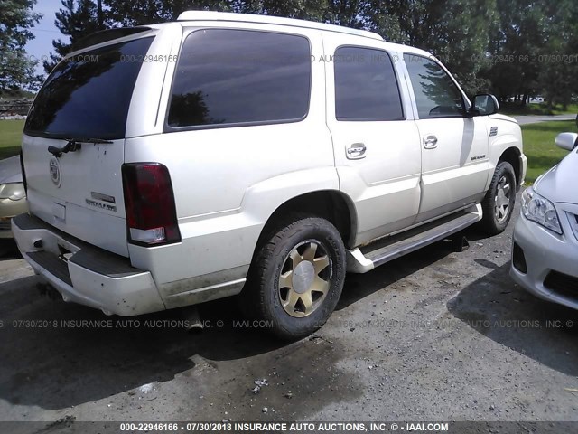 1GYEK63N13R224771 - 2003 CADILLAC ESCALADE LUXURY Weiß Foto 4
