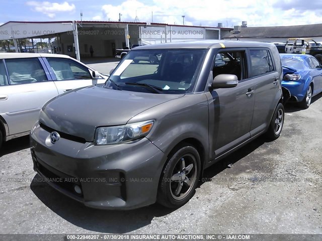 JTLZE4FE3CJ019504 - 2012 TOYOTA SCION XB Dunkelbraun Foto 2