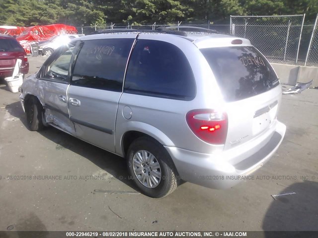 1C4GP45R55B431678 - 2005 CHRYSLER TOWN & COUNTRY  GRAY photo 3