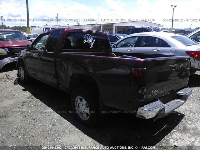 1GCCS399088199607 - 2008 CHEVROLET COLORADO LT RED photo 3