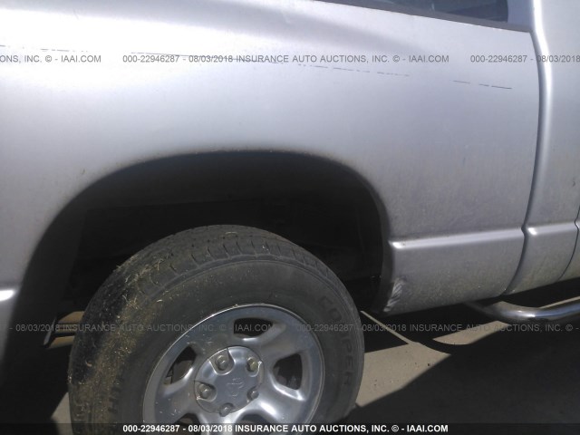 1D7HA16KX5J535651 - 2005 DODGE RAM 1500 ST SILVER photo 6