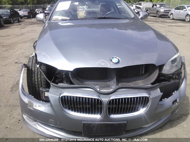 WBAKF5C57DJ297745 - 2013 BMW 328 XI SULEV GRAY photo 6