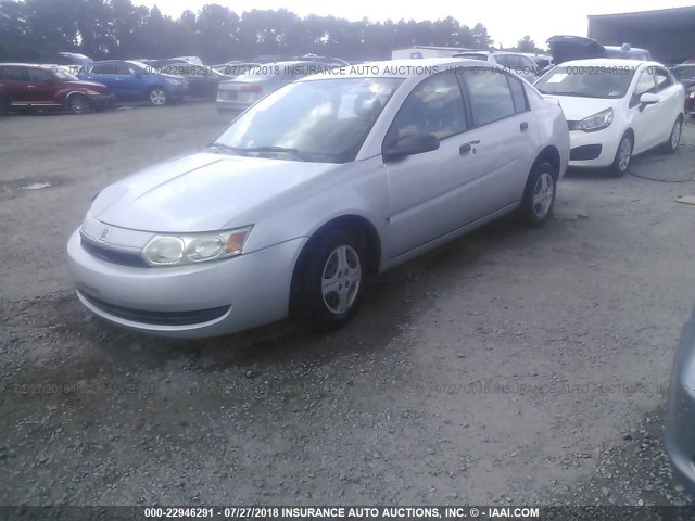 1G8AF52F03Z178941 - 2003 SATURN ION LEVEL 1 SILVER photo 2