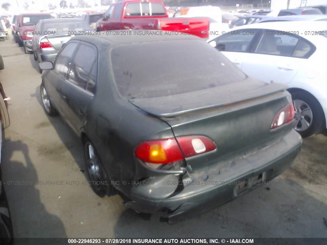 1NXBR12E3YZ409512 - 2000 TOYOTA COROLLA VE/CE/LE GREEN photo 3