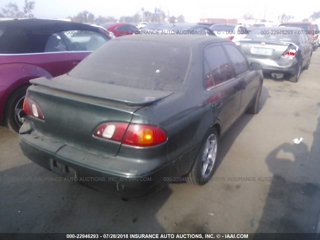1NXBR12E3YZ409512 - 2000 TOYOTA COROLLA VE/CE/LE 绿色 照片 4