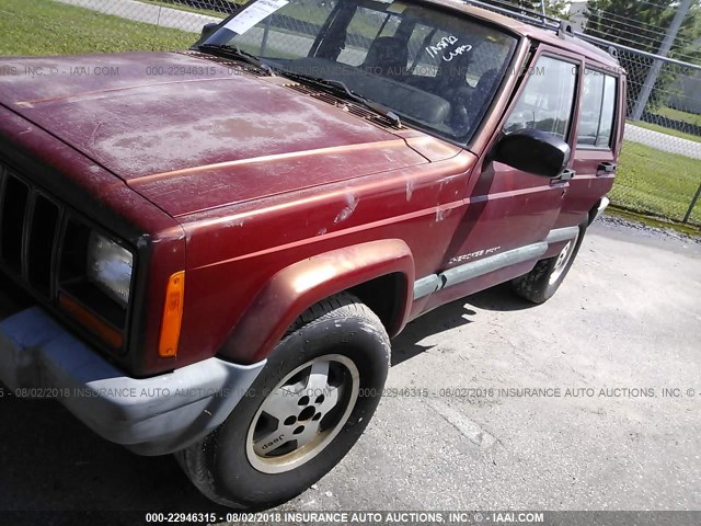 1J4FF68SXXL573718 - 1999 JEEP CHEROKEE SPORT/CLASSIC ნარინჯისფერი ფოტო 2