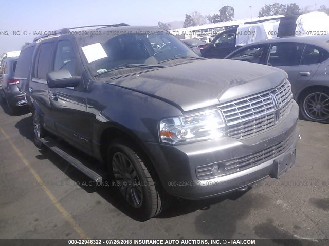 5LMJJ2H51DEL00712 - 2013 LINCOLN NAVIGATOR GRAY photo 1
