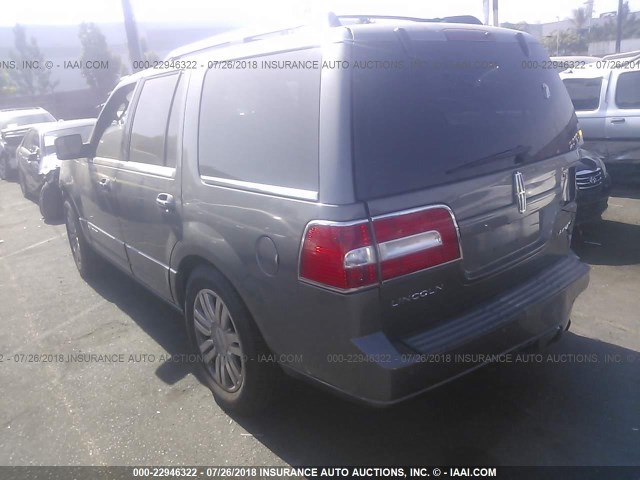 5LMJJ2H51DEL00712 - 2013 LINCOLN NAVIGATOR GRAY photo 3