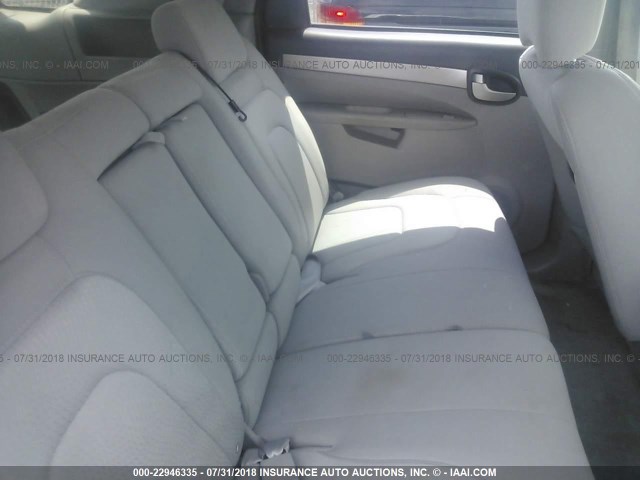 3G5DA03E54S556235 - 2004 BUICK RENDEZVOUS CX/CXL SILVER photo 8