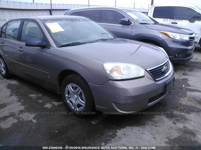 1G1ZS58F27F264506 - 2007 CHEVROLET MALIBU LS თაფლისფერი ფოტო 6