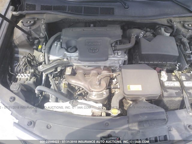 4T4BF1FK7ER428672 - 2014 TOYOTA CAMRY L/SE/LE/XLE BLACK photo 10