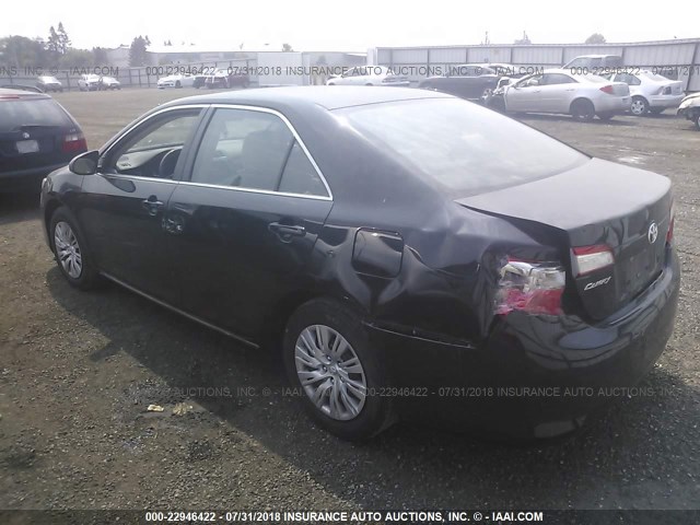 4T4BF1FK7ER428672 - 2014 TOYOTA CAMRY L/SE/LE/XLE BLACK photo 3