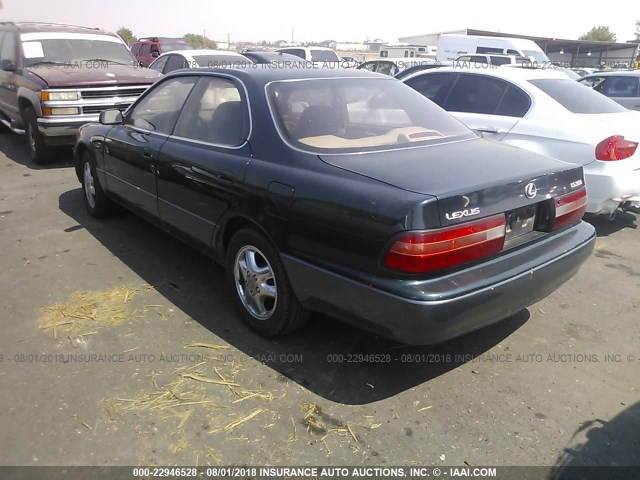 JT8GK13T5S0088338 - 1995 LEXUS ES 300 GREEN photo 3