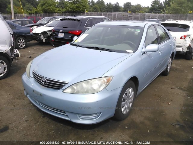 4T1BE32K86U727409 - 2006 TOYOTA CAMRY LE/XLE/SE Açıq mavi foto 2