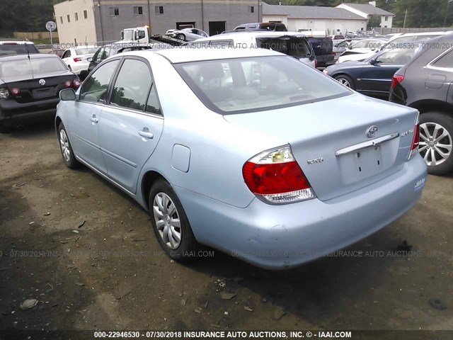 4T1BE32K86U727409 - 2006 TOYOTA CAMRY LE/XLE/SE Açıq mavi foto 3