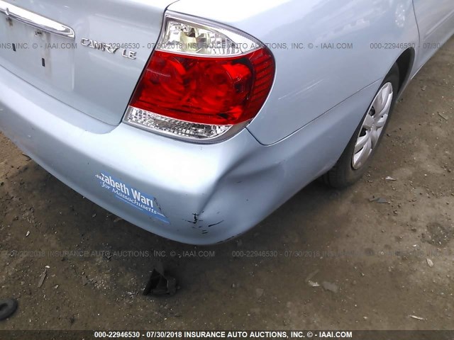 4T1BE32K86U727409 - 2006 TOYOTA CAMRY LE/XLE/SE Açıq mavi foto 6
