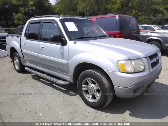 1FMZU67E01UC14752 - 2001 FORD EXPLORER SPORT TR  SILVER photo 1