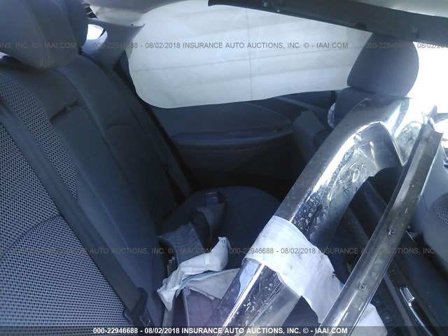 5NPEB4AC2CH471669 - 2012 HYUNDAI SONATA GLS GRAY photo 8