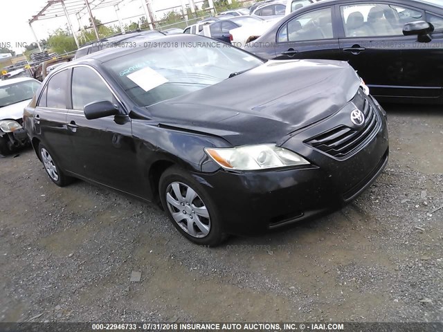 4T1BE46K27U692626 - 2007 TOYOTA CAMRY NEW GENERAT CE/LE/XLE/SE BLACK photo 1