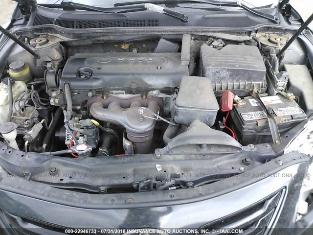 4T1BE46K27U692626 - 2007 TOYOTA CAMRY NEW GENERAT CE/LE/XLE/SE BLACK photo 10