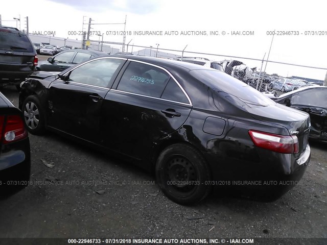 4T1BE46K27U692626 - 2007 TOYOTA CAMRY NEW GENERAT CE/LE/XLE/SE BLACK photo 3