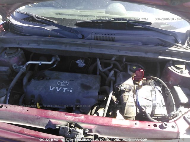JTLKT324664112812 - 2006 TOYOTA SCION XB Rot Foto 10