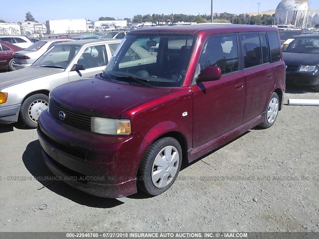 JTLKT324664112812 - 2006 TOYOTA SCION XB Rot Foto 2