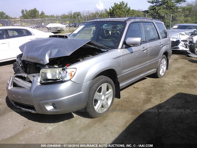 JF1SG69627G704755 - 2007 SUBARU FORESTER 2.5XT LTD/SPORTS 2.5XT SILVER photo 2