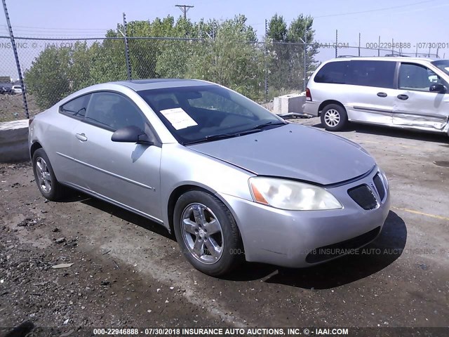 1G2ZH158X64240649 - 2006 PONTIAC G6 GT SILVER photo 1