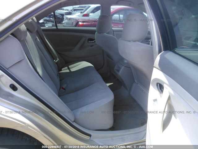 4T1BF3EK6BU201072 - 2011 TOYOTA CAMRY SE/LE/XLE თაფლისფერი ფოტო 8