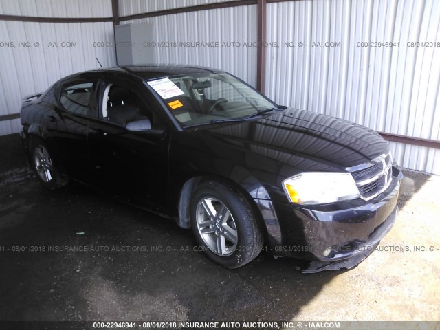 1B3LC56B29N523905 - 2009 DODGE AVENGER SXT/R/T BLACK photo 1