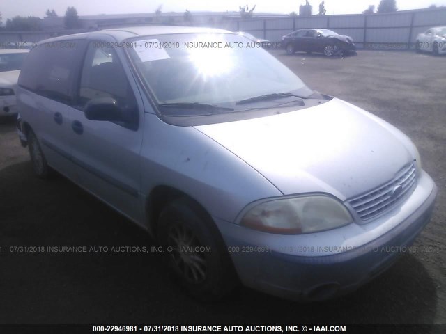 2FMZA51451BB81496 - 2001 FORD WINDSTAR LX SILVER photo 1