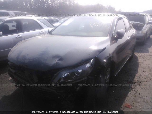 1HGCR2F53EA046992 - 2014 HONDA ACCORD SPORT BLACK photo 2