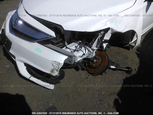 19UDE2F88GA003133 - 2016 ACURA ILX PREMIUM STYLE/TECH STYLE WHITE photo 6